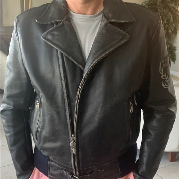 Harley-Davidson Other - Genuine leather blk Harley Davidson bomber jacket